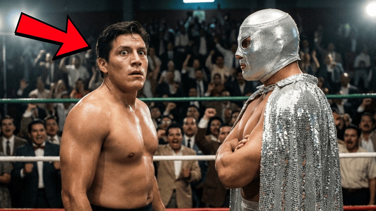 No Sabía Que Era El Santo — Luchador Novato de Lucha Libre Desafió a Una Persona Del Público al Azar
