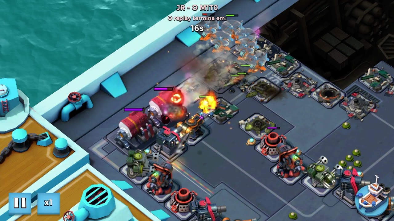 Boom Beach Warships - Season 36 Rc attacks 🚁🚁🚁
