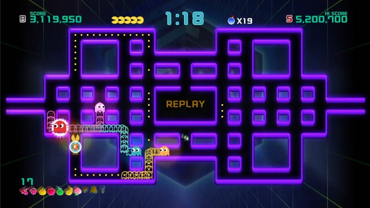 Pac-Man CE 2 - Dungeon: Regular - 5,260,050