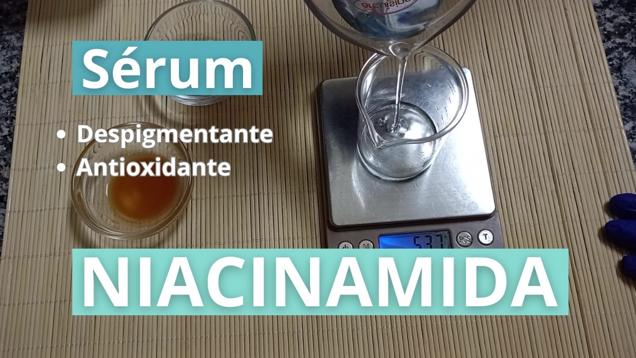 Como hacer SERUM ANTIOXIDANTE y DESPIGMENTANTE / NIACINAMIDA/ Elaboración NATURAL / L' Alquímica ☘️🌸