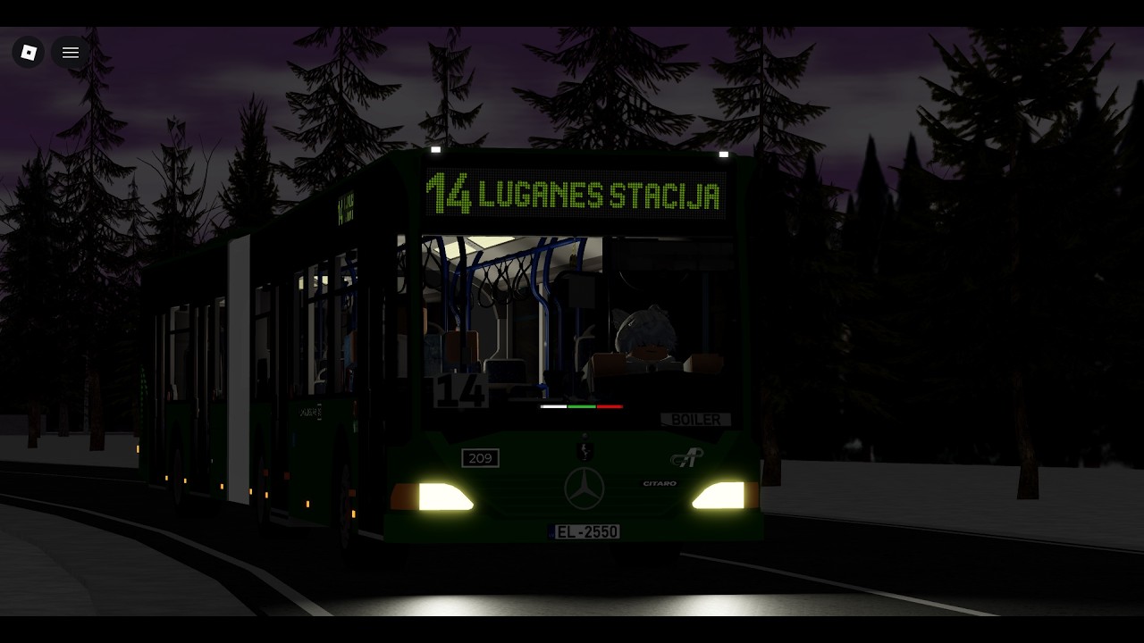 Roblox: Lugane - Mercedes-Benz Citaro O530G #209 Linia 14