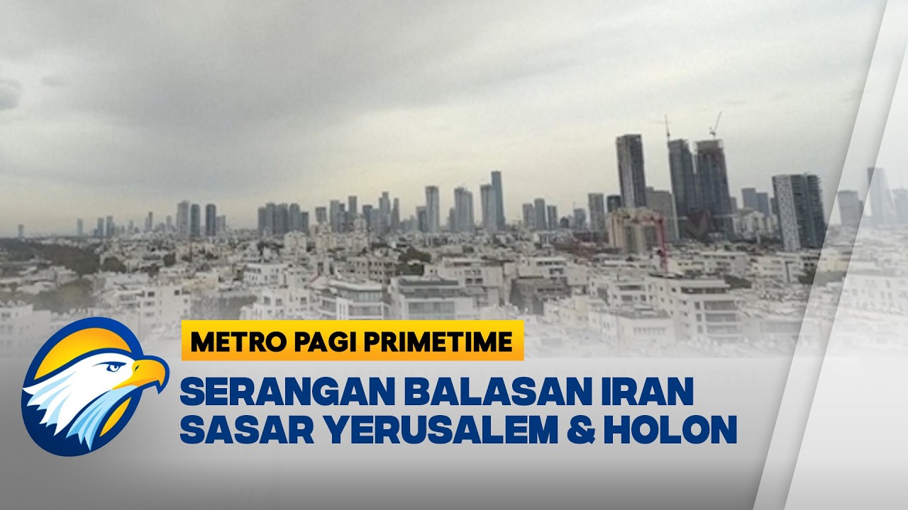 Serangan Rudal Iran Mengancam Yerusalem! Sirene Peringatan Berbunyi Sepanjang Hari [MPP]