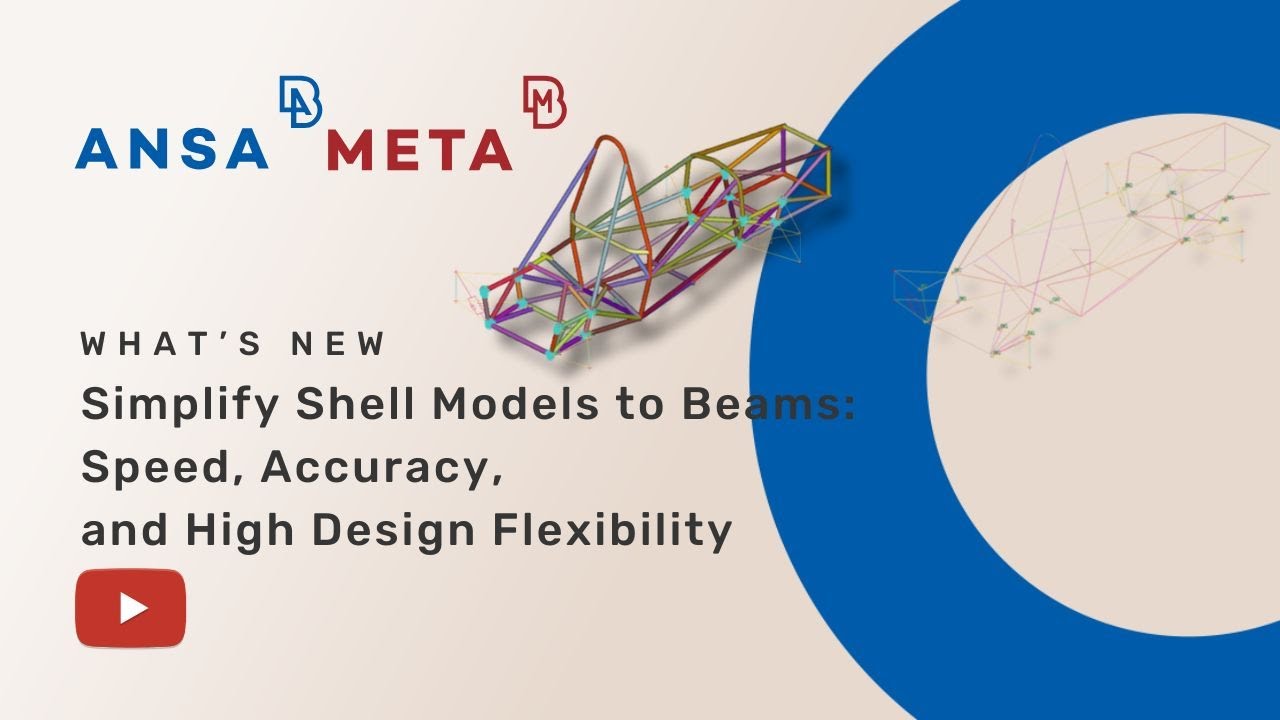 Simplify Shell Models to Beams: Speed, Accuracy, and High Design Flexibility
