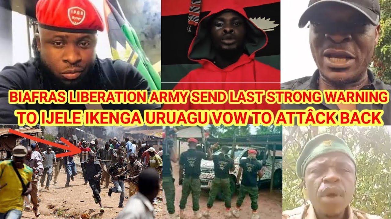 E DON HÄPPEN BIAFRA LIBERATION ARMY SEND STRONG WÁRNING TO IJELE IKENGA URUAGU VOW TO ATTÂCK BACK 
