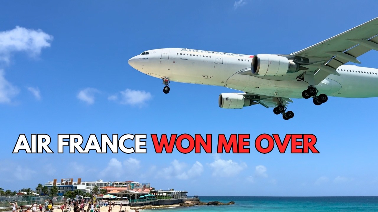 I Flew Air France Economy to St Maarten... and Was Shocked