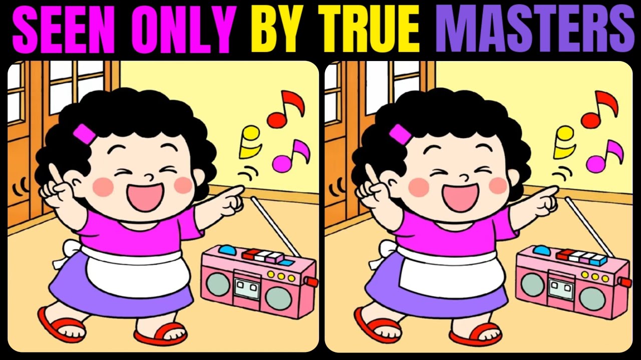 🎉Spot the 3 Differences in 90 Seconds | Little Hard to Spot All [ Find The Difference ]| Riddle Hunt