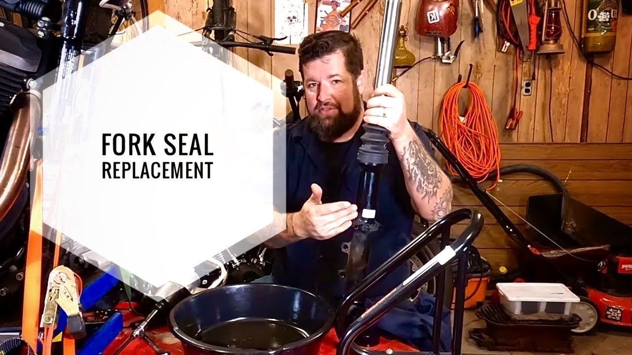 Sportster/Dyna fork seal replacement - with Amsoil product review.