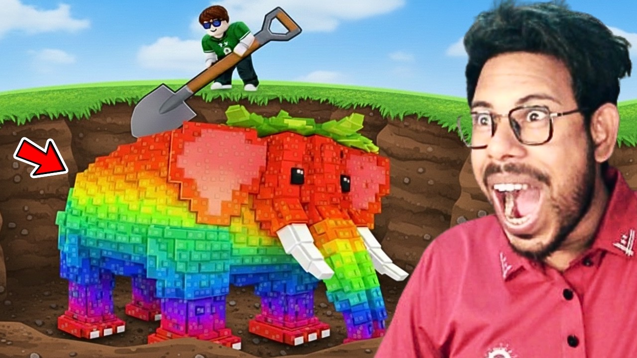 I Became RICHEST in Dig Brainrots Roblox 😱