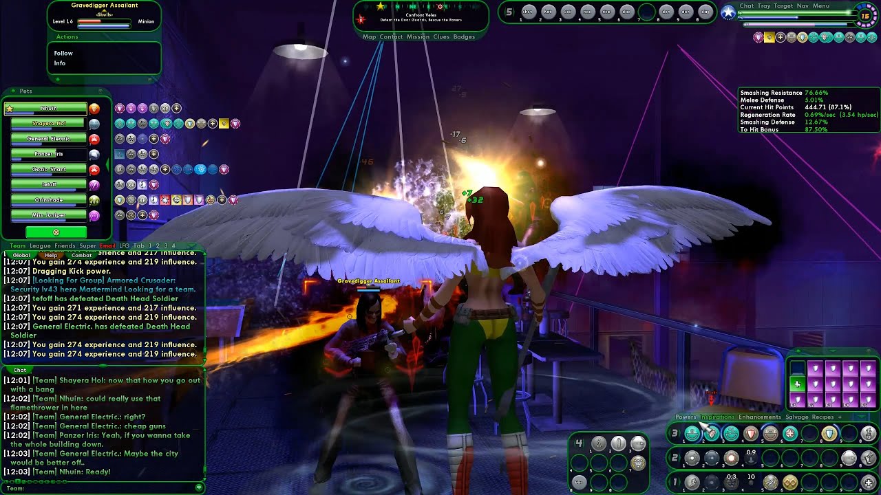 City of Heroes -  Rave carnage