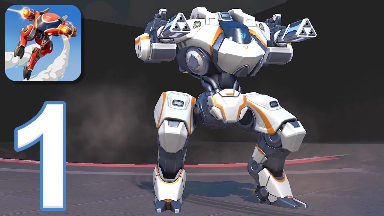 Mech Arena - Gameplay Walkthrough Part 1 - Tutorial (iOS, Android)