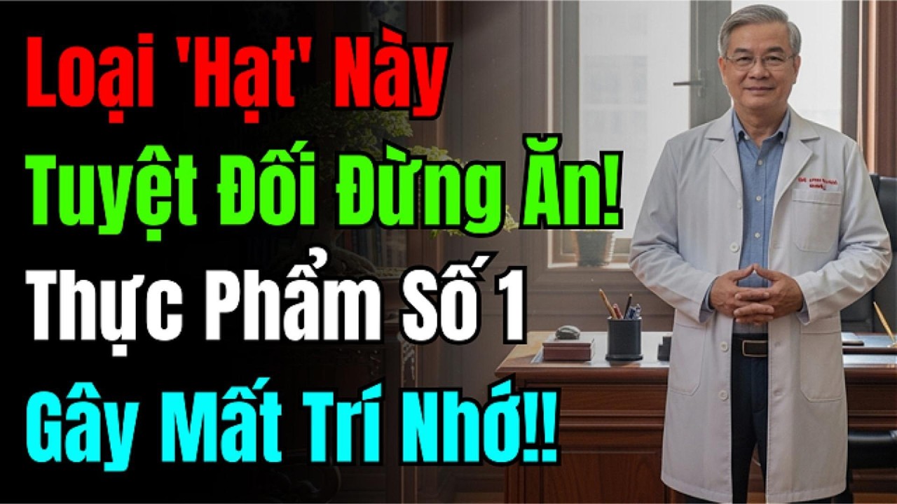 Dừng Ăn Ngay! Loại Hạt Được Khen Là Bổ Não Này Lại Tăng Nguy Cơ Sa Sút Trí Tuệ Gấp 3 Lần.