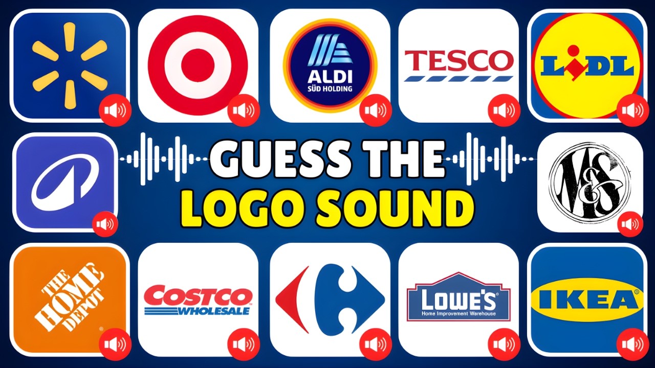 Guess The Family Shopping Logo Sound | Walmart, Target, IKEA | Quiz 2026