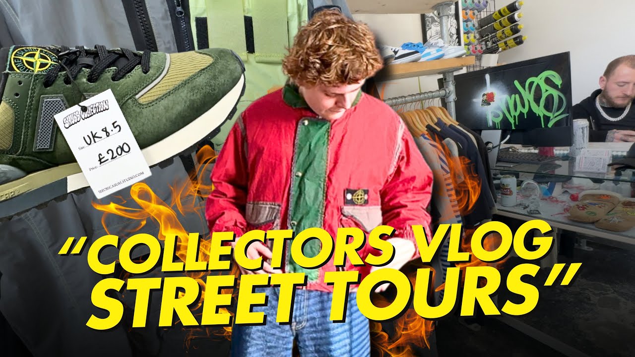 CRAZY COLLECTOR TAKES US ON A MINI TOUR OF HULL | STREET TOURS