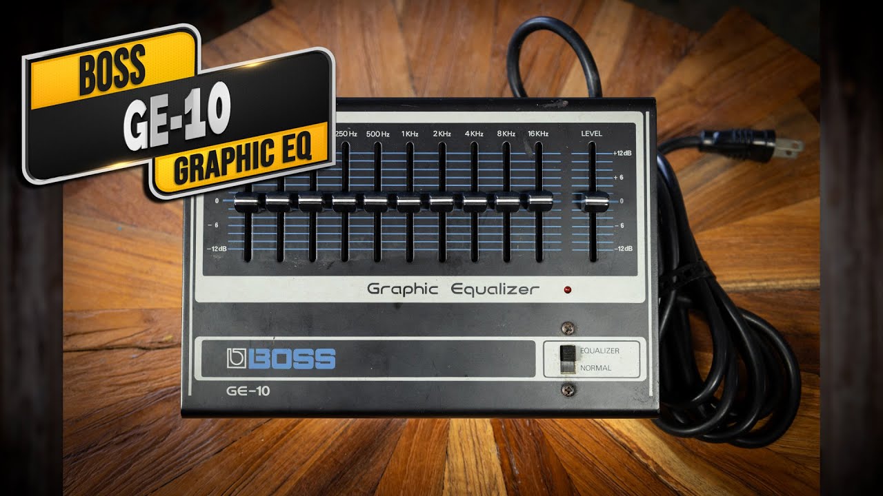 Boss GE-10 Equalizer - VGW