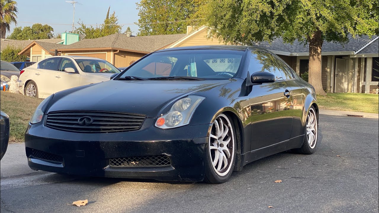 DIY G35 Coilover install