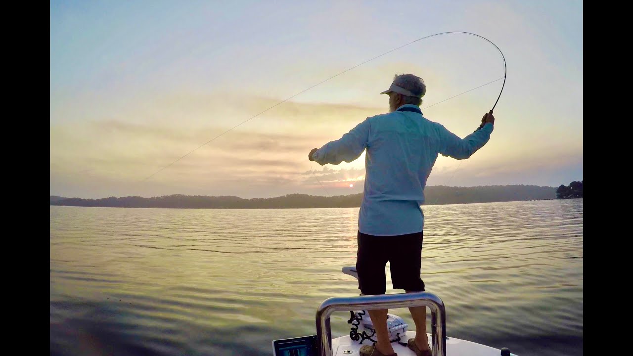 Peter Morse and Justin Duggan fish the Sage Maverick.