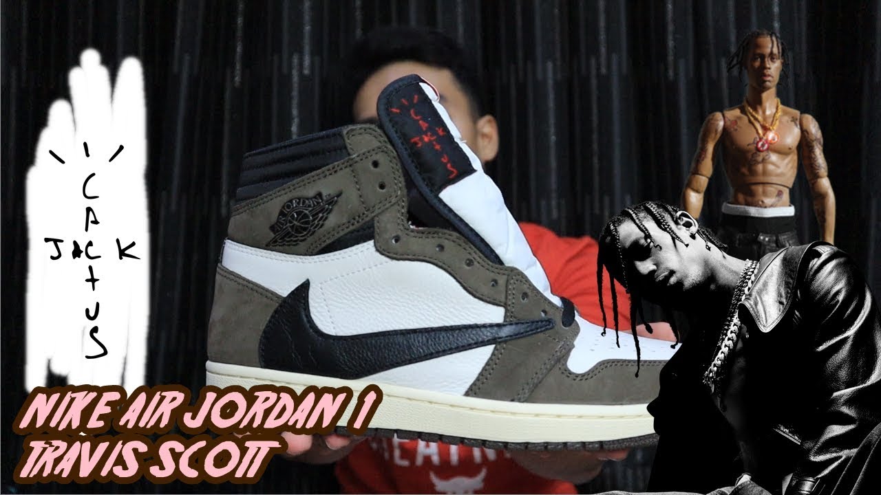 SEPATU TRAVIS SCOTT | Nike Air Jordan 1 x Travis Scott