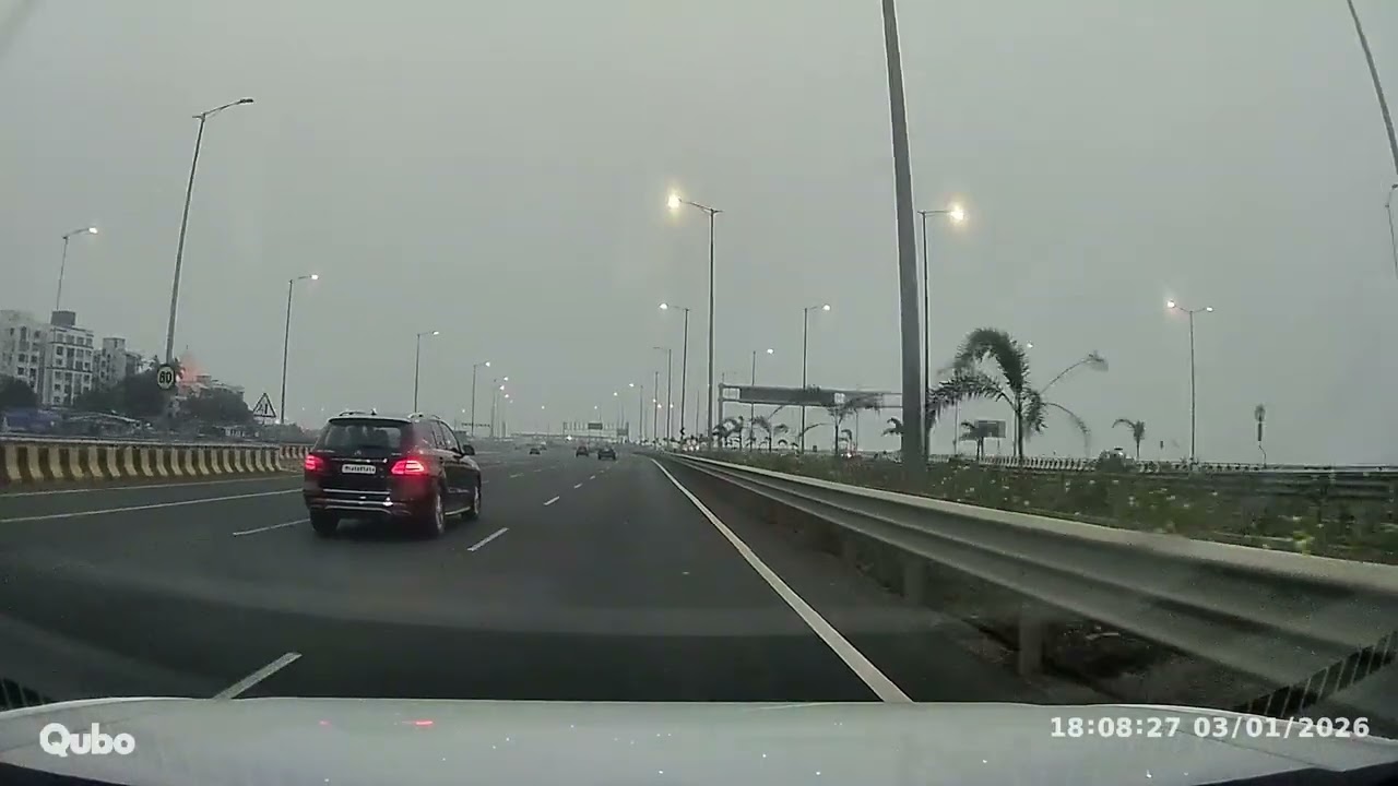 Mumbai Coastal Road Dashcam Drive | Under Sea Tunnel | Nariman Point Evening Ride