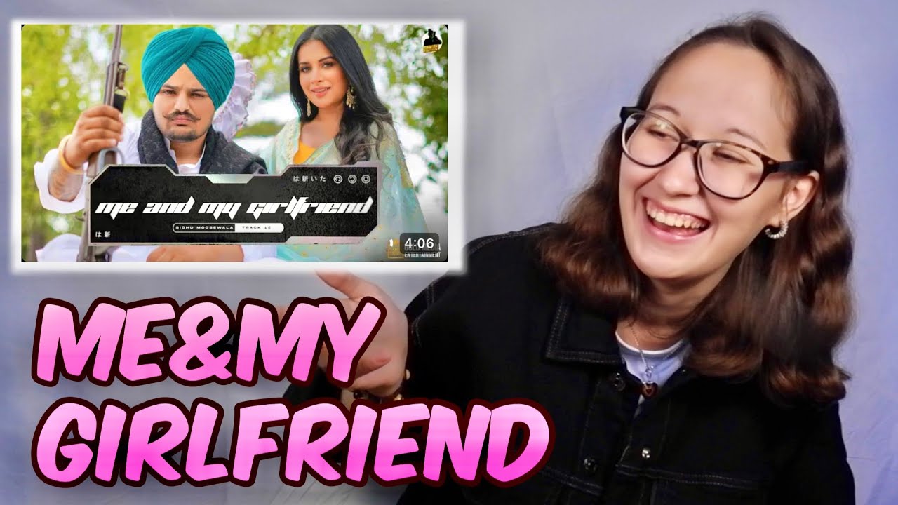 Me and my girlfriend 💕🤣 Kisa Reacts to Sidhu Moose Wala 😊⭐️