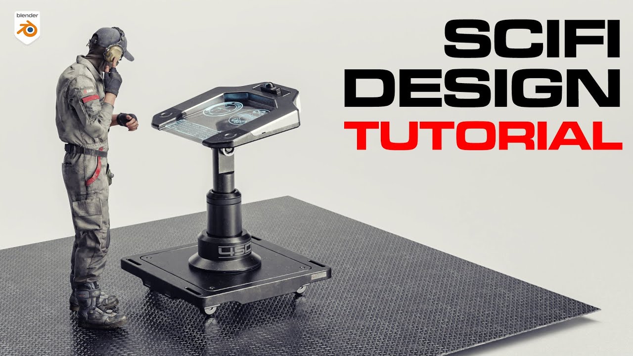 How I Made a Cool 3D Terminal in Minutes in Blender