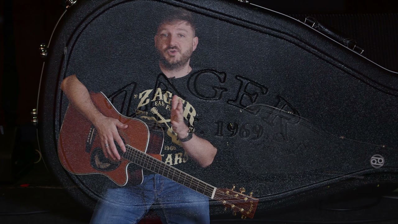 Peter Donegan of The Voice & American Idol reviews Zager Easy Play ZAD80CE Acoustic Electric guitar