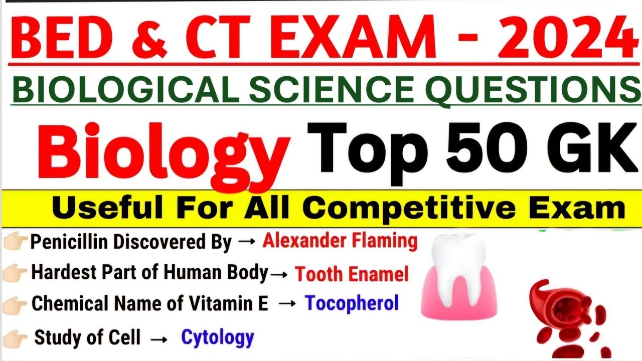 bed biological science previous year question 2024|Bed entrance exam science class|BED EXAM 2024|BED