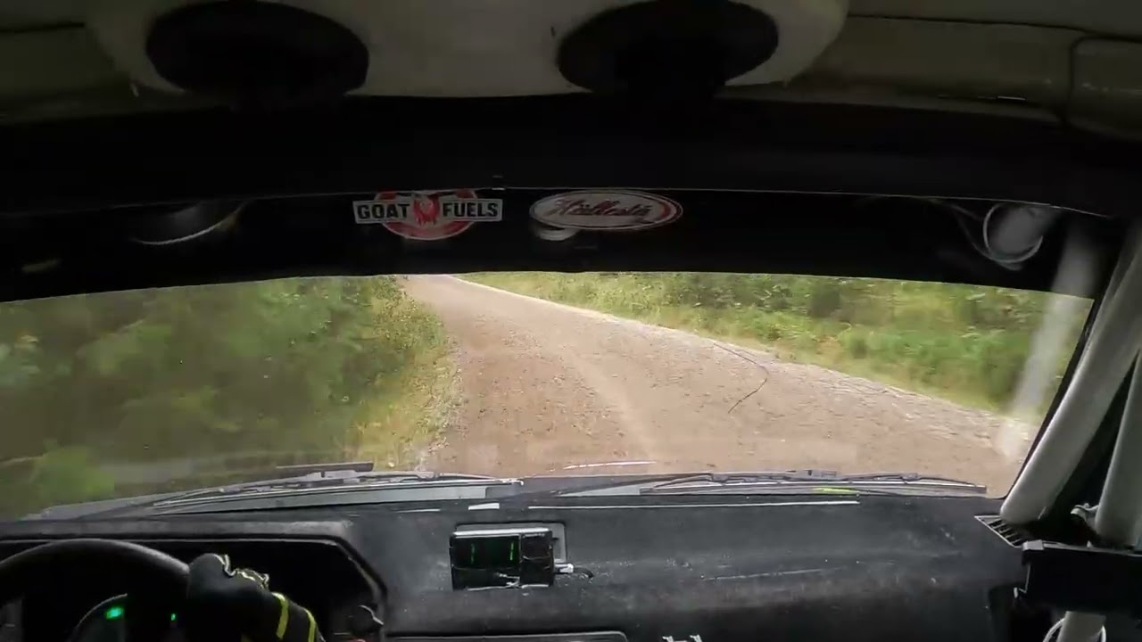 Rally Bergslagen 2025 SS2 Mazda 323 GTX