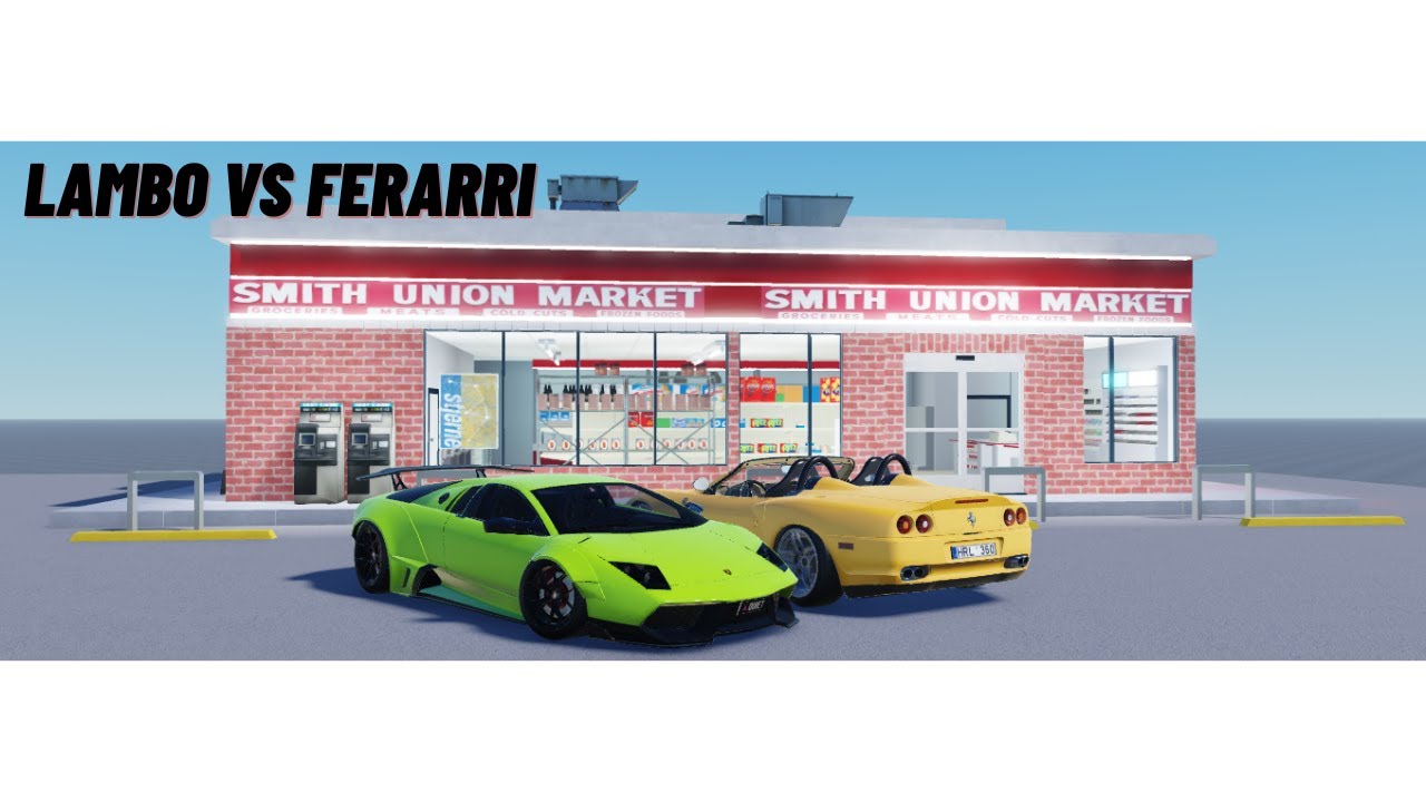 LAMBO VS Ferrari🇭🇺