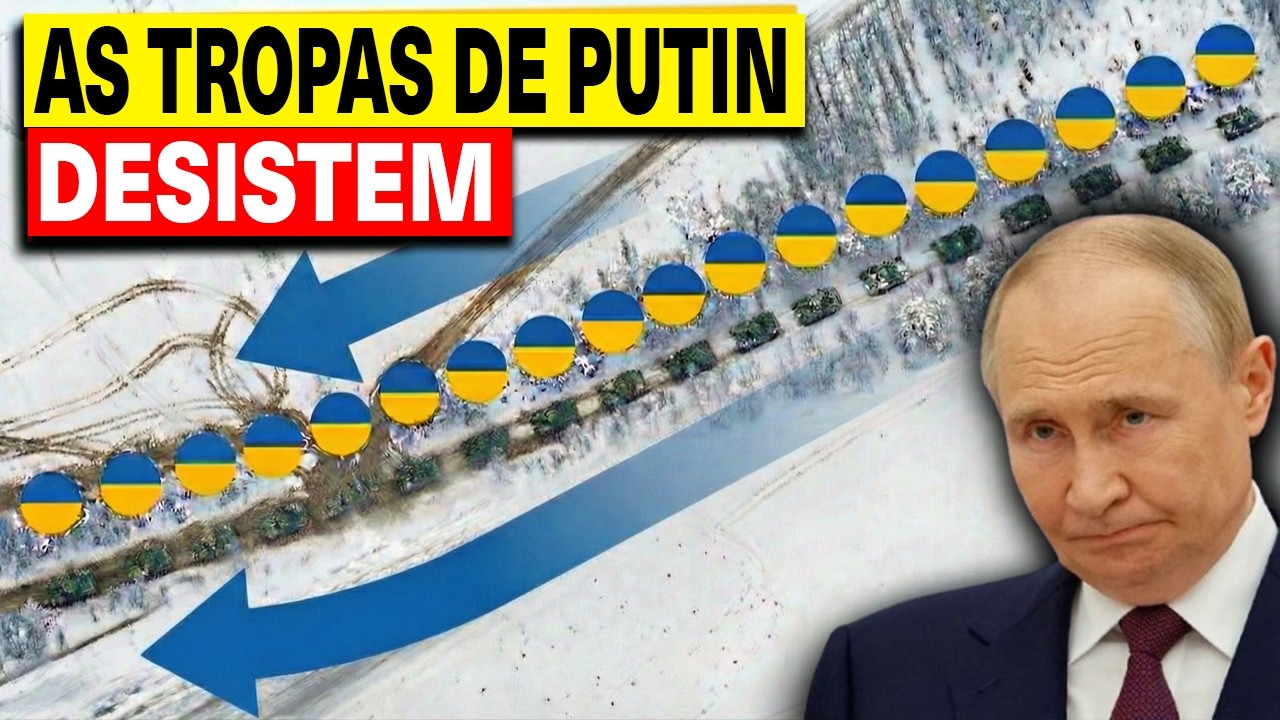 Maior ataque da Rússia termina em colapso. Contra-ataque maciço força a Rússia a um recuo FATAL