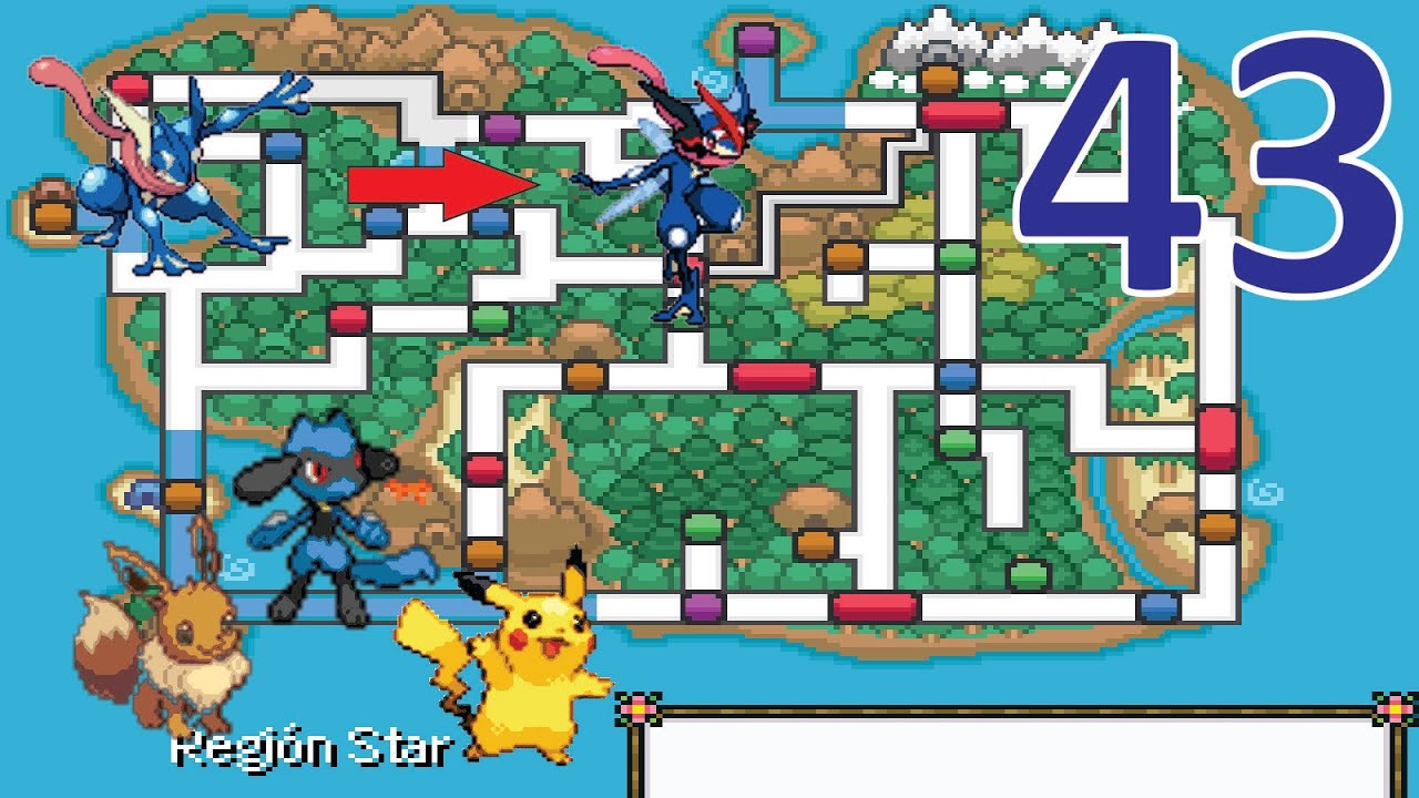 PKM Reloaded (Beta 17.5) Capitulo #43.-Como obtener a Greninja Ash y Atrapar a Evee, Pikachu y Riolu