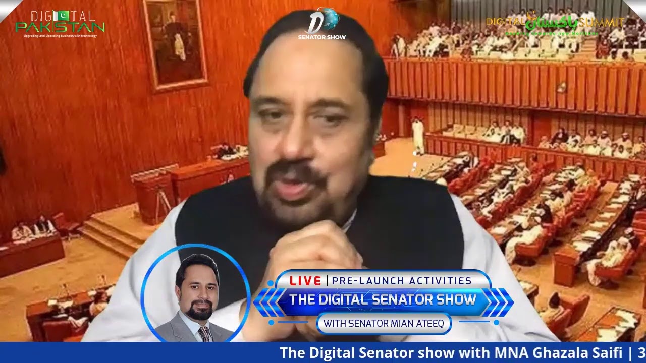 The Digital Senator show with MNA Ghazala Saifi | 30 JULY 2020 | 9 PM