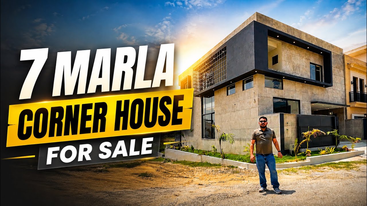 7 Marla Designer House for Sale in Block E, Multi Gardens B-17 Islamabad.