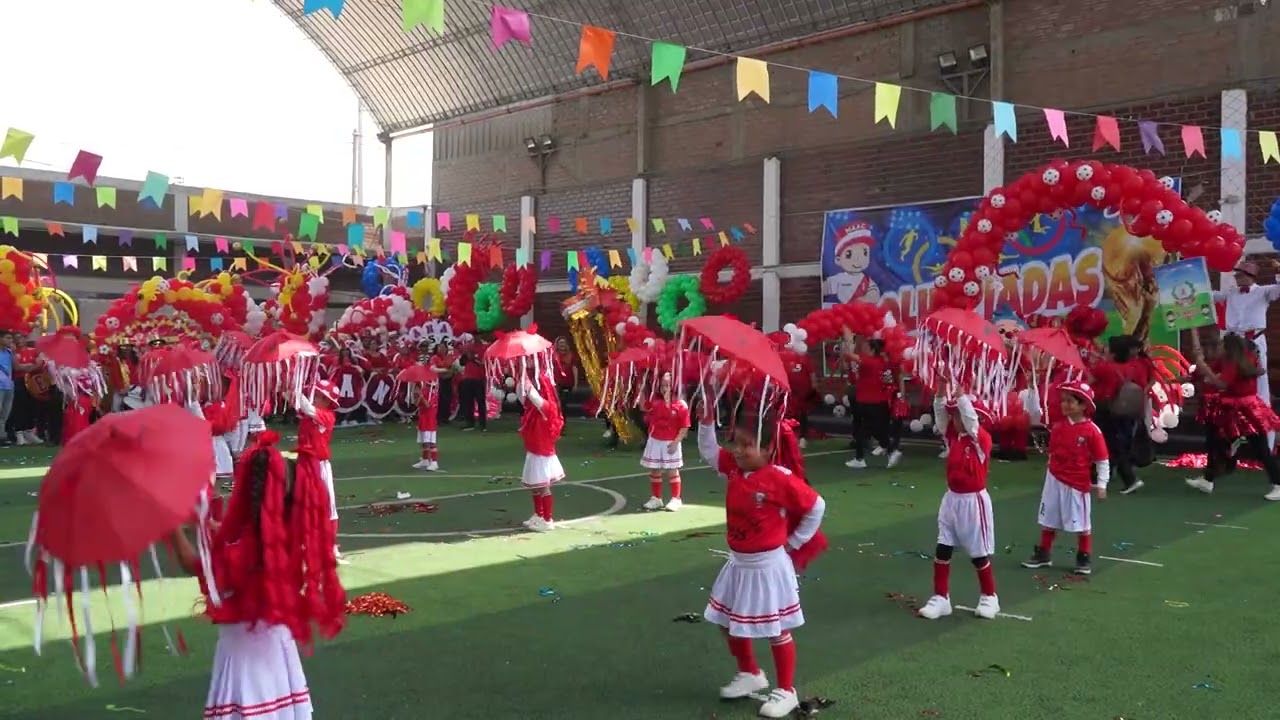Baile Nivel Inicial | 5 años Rojo ❤️ | Olimpiadas Caceristas 2025