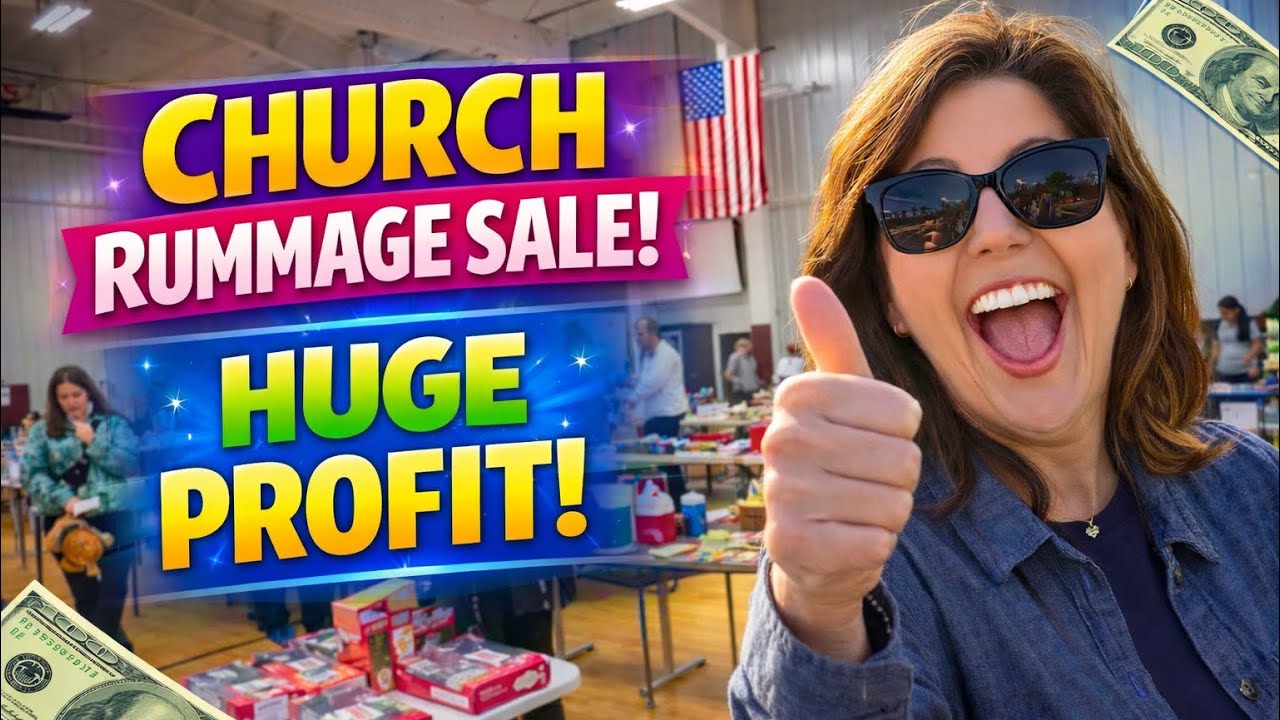 Massive Church Rummage Sale | Cheap & Crazy Good Finds! 