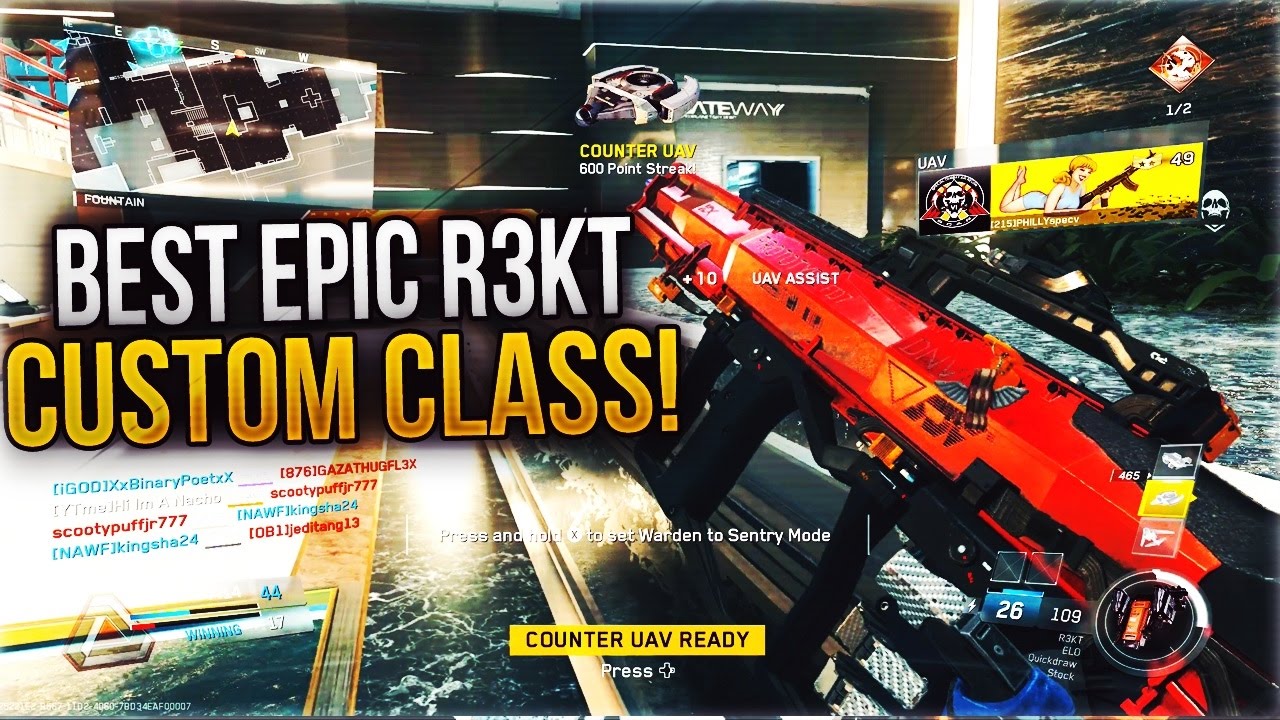 R3KT: BEST CLASS SETUP in INFINITE WARFARE (Tips & Tricks)