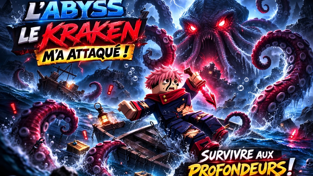 👉 LE KRAKEN M’EMPORTE DANS LES PROFONDEURS LES PLUS SOMBRES 😱 (Abyss Roblox)