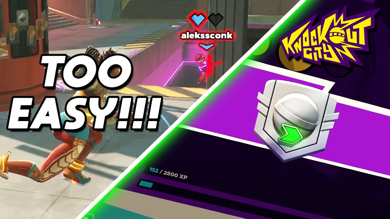 My EASIEST Rank Up to EMERALD! | Knockout City