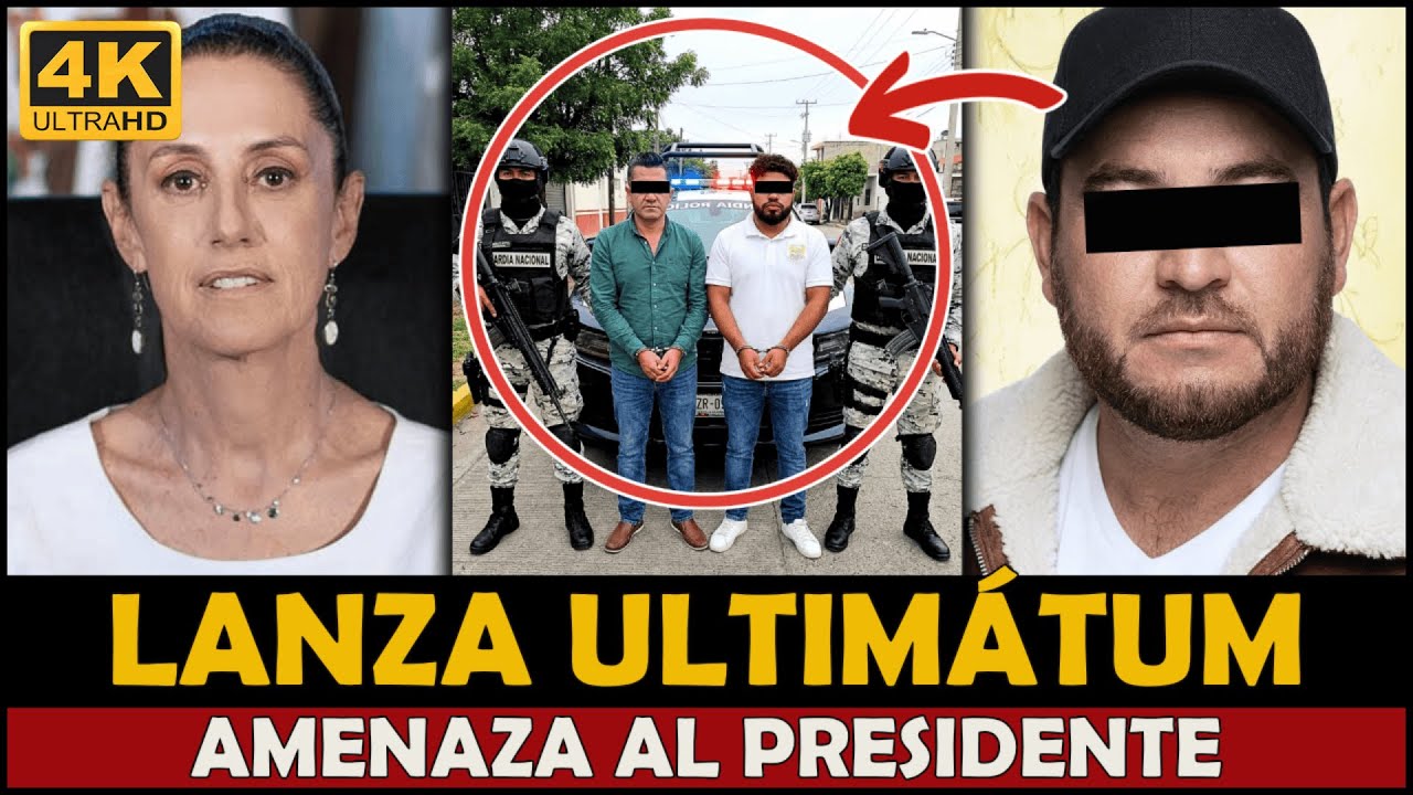 Harfuch CAPTURA a 2 sicarios de 'El Botox': amenaza a la PRESIDENTA, lanza ultimátum