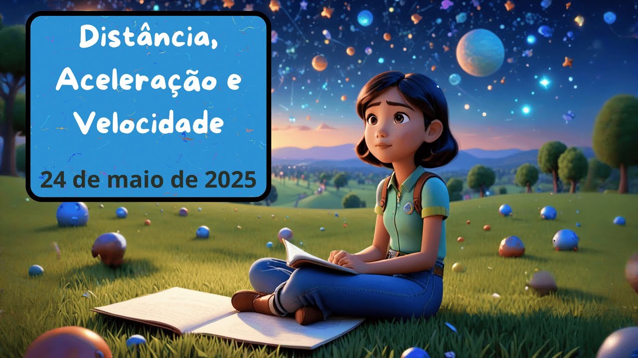 Informativo Mundial das Missões para Menores - 24 de maio de 2025 DISTÂNCIA, ACELERAÇÃO E VELOCIDADE