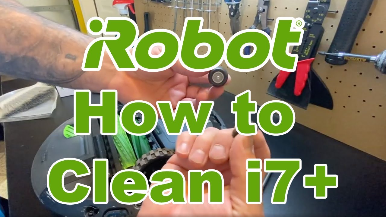 How to clean and maintain your iRobot Roomba i7+ (7550) and base.