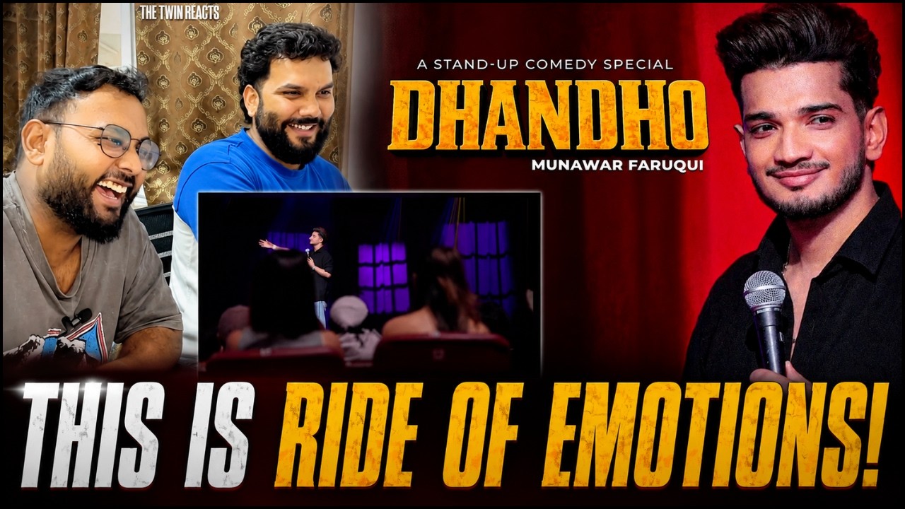 Munawar Faruqui &ndash; DHANDHO Standup Comedy (Full Special) Reaction | The Twin Reacts