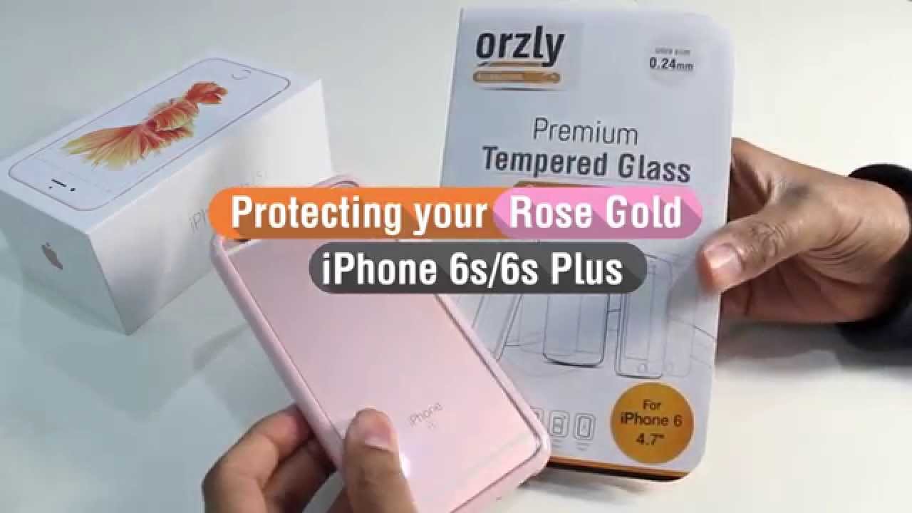 Protecting your Rose Gold iPhone 6S