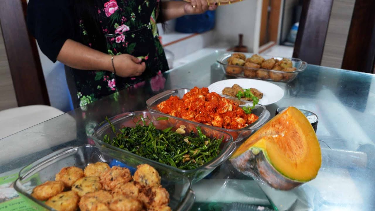 MASAK-MASAK PERKEDEL DAGING DAN UDANG SAMBAL