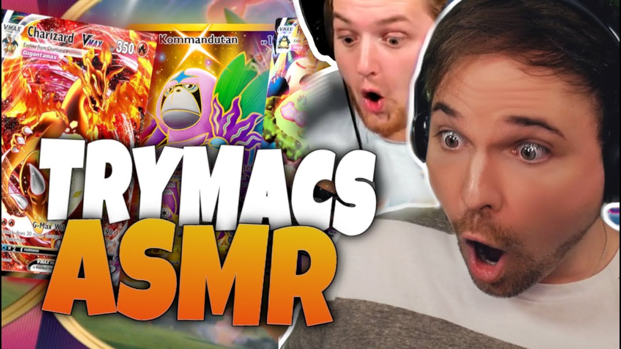 🤯😴 ASMR Wenn Trymacs ASMR machen würde | Pokemon Unboxing