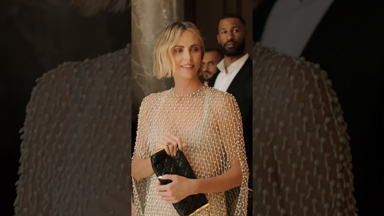 Getting Ready for the Dior J'adore Exhibition with Charlize Theron #DiorBeauty