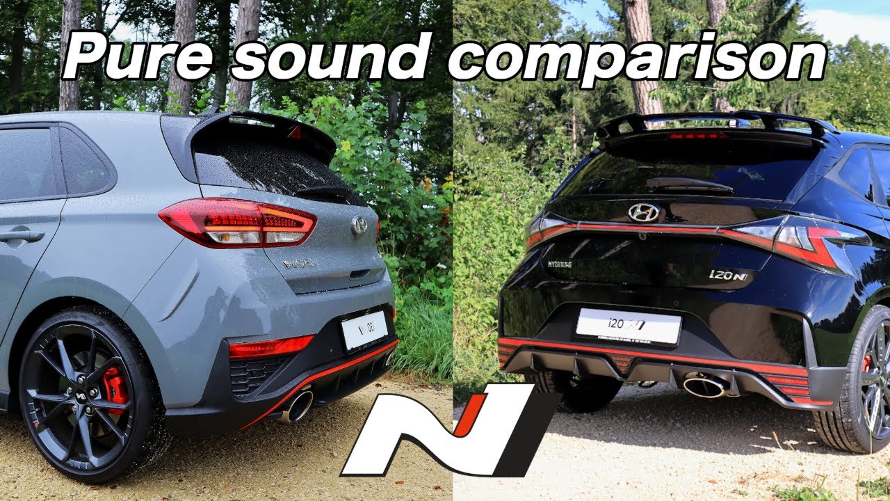 New Hyundai i30N vs i20N | PURE SOUND COMPARISON | PHILIPPKCARS