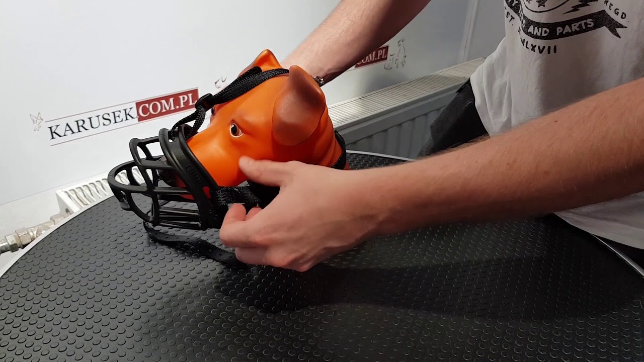 Baskerville Ultra Muzzle - gumowy kaganiec fizjologiczny, czarny