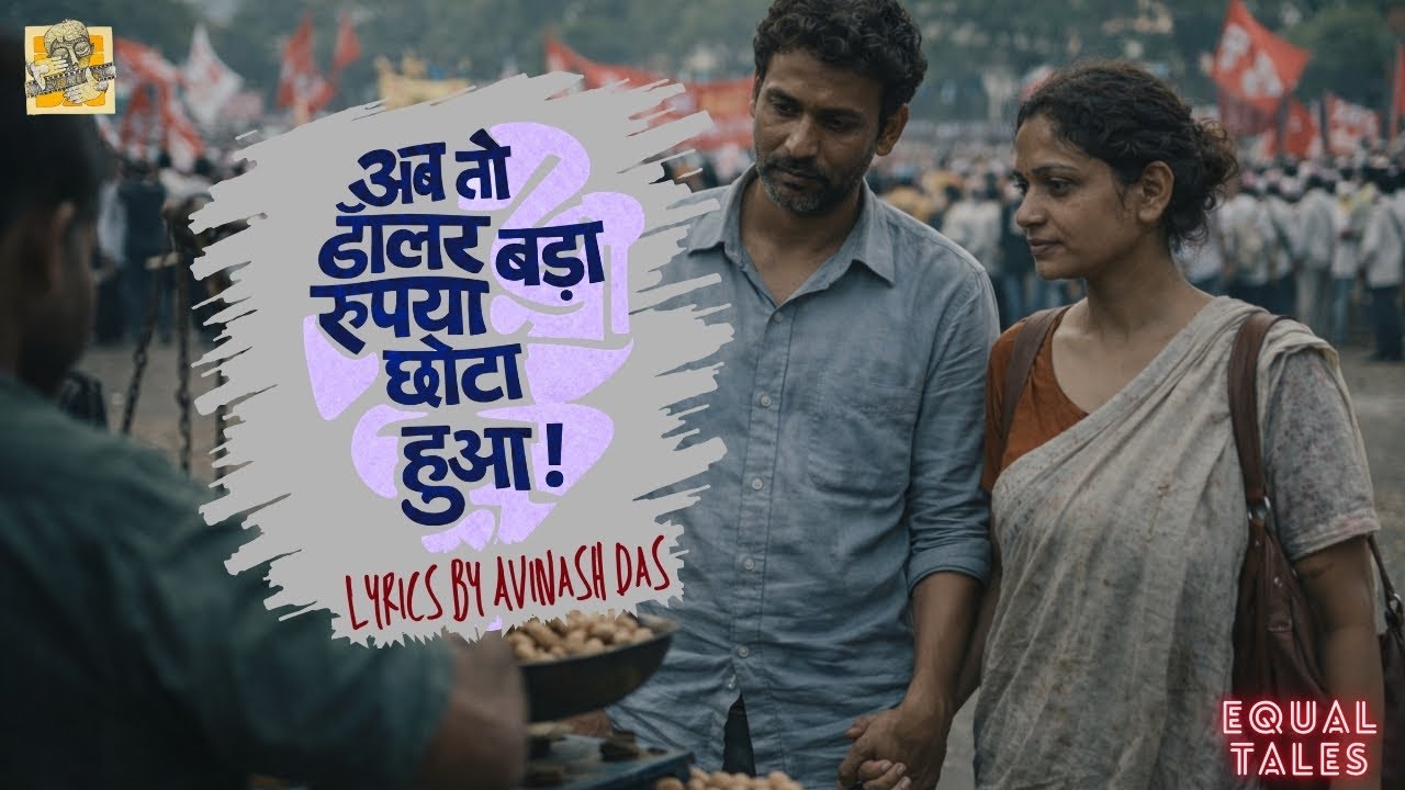 अब तो डॉलर बड़ा, रुपया छोटा हुआ | A Modern Hindi Song on Inflation and Anger | Avinash Das