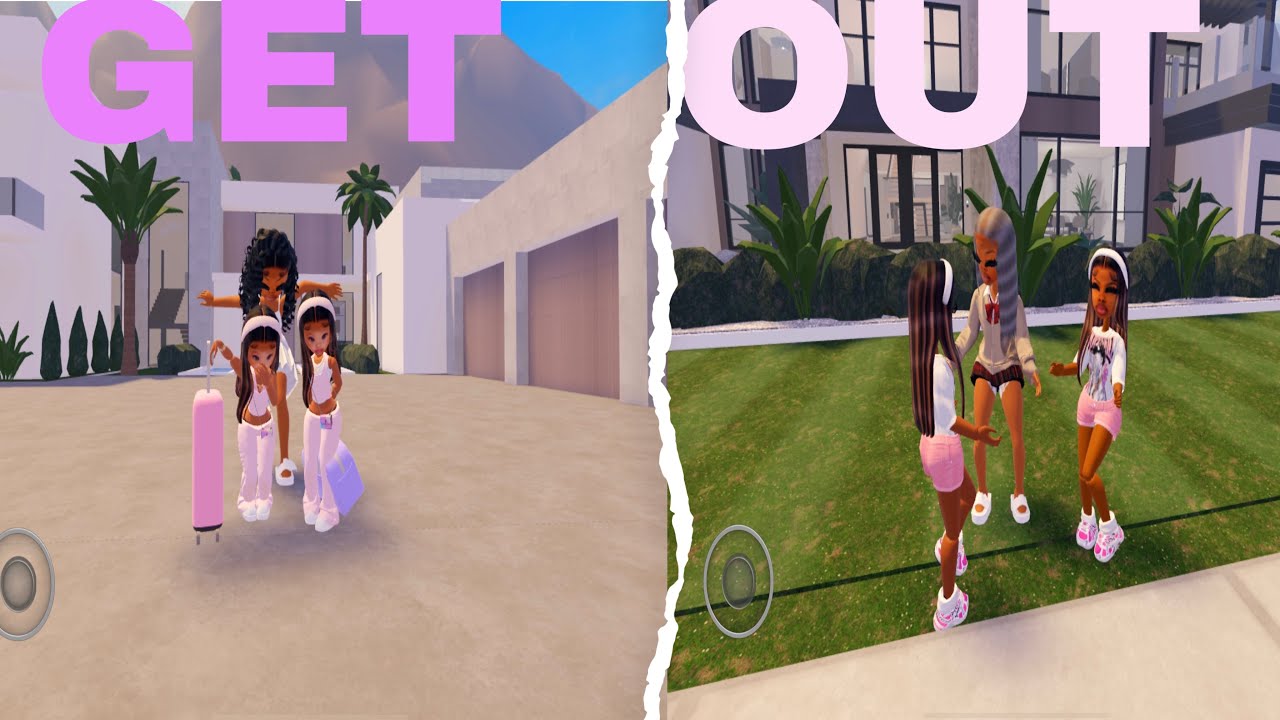 GET OUT!!! Credits to lifewithari/ PrettyMiya5 Gaming