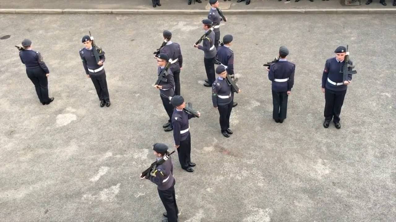 Air Cadets Continunity Arms Drill